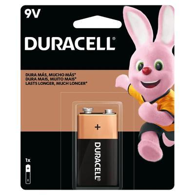 PILHA DURACELL BATERIA 9V C/1  CART 1