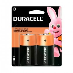 PILHA DURACELL GRANDE D C/2 PC 1