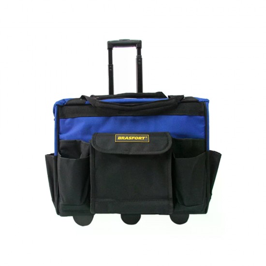 BOLSA BRASFORT FERRAMENTA 19 BOLSOS C/RODAS 7564 UN 1