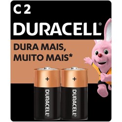 PILHA DURACELL MEDIA C C/2  PC 1