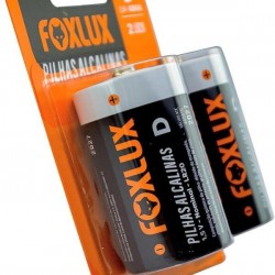 PILHA FOXLUX ALCALINA GRANDE C/2 CART 1