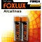 PILHA FOXLUX ALCALINA PEQUENA AA C/2 CART 1