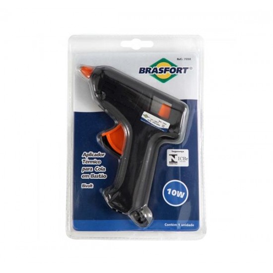 PISTOLA P/COLA BRASFORT 10W BIV 7350 PC 1