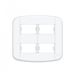 PLACA BLANC+ FAME 4X4 4 MODULO DISTANCIADO 3943 PC 1