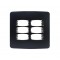 PLACA GRACIA BLACK 4X4 6 MODULOS 85699 CF 1