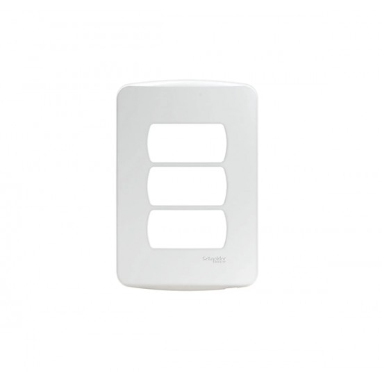 PLACA MILUZ+SUPORTE 4X2 3 POSTOS S3B57230 PC 1