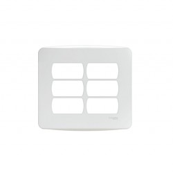PLACA MILUZ+SUPORTE 4X4 6 POSTOS S3B27560 PC 1