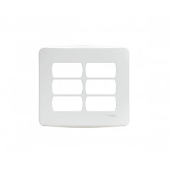 PLACA MILUZ+SUPORTE 4X4 6 POSTOS S3B27560 PC 1