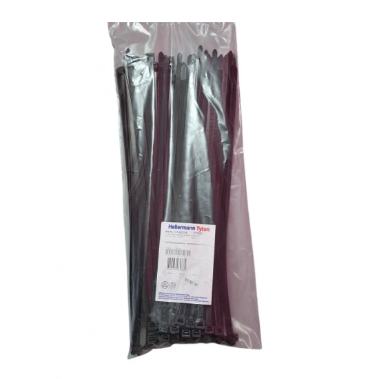 ABRACADEIRA HELLERMANN T120R C/100 PTA  7,6 X 390 PCTE 1