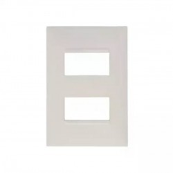 PLACA PIAL PLUS+ BCA 4X2 2 POSTO SEPAR 618506BC PC 1