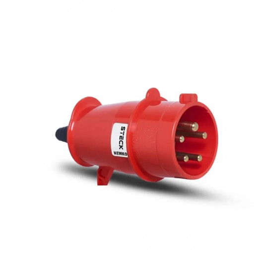 PLUG NEWKON 3P+N+T 16A 380/440V 6H VM IP44 N5076  PC 1