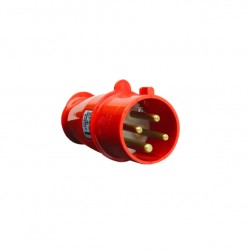 PLUG NEWKON 3P+T 16A 380V VM 4076 6H PC 1