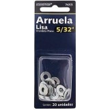 BRASFORT ARRUELA LISA (A) 5/32 C/20 CART 1