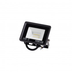 REFLETOR LED FOXLUX  10W 6500K BIV PTO IP65 PC 1