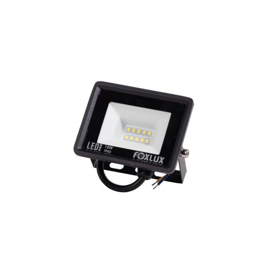 REFLETOR LED FOXLUX  10W 6500K BIV PTO IP65 PC 1