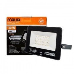 REFLETOR LED FOXLUX  30W 6500K BIV PTO IP65 PC 1