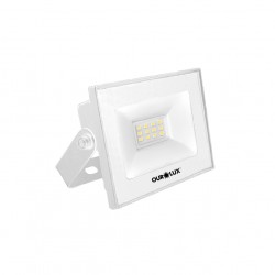REFLETOR LED OUROLUX   10W 6500K BIV BCO IP65 PC 1