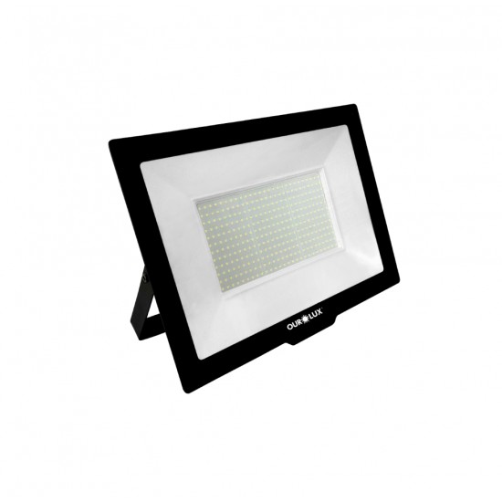 REFLETOR LED OUROLUX  400W 6500K BIV PTO IP65 PC 1