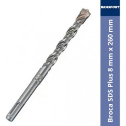 BROCA BRASFORT SDS PLUS  8MM X 260MM 7603 CF 1