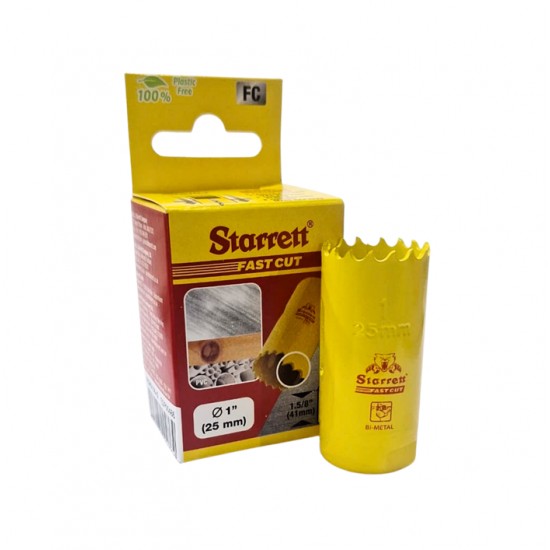 SERRA COPO STARRETT  25MM H0100  PC 1