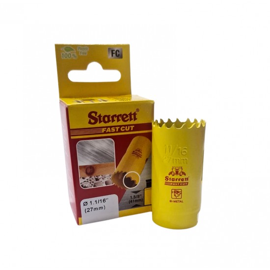 SERRA COPO STARRETT  27MM MPH0116 1.1/16 PC 1