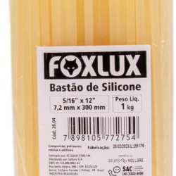 SILICONE BARRA 5/16X12 1KG FOXLUX 26.04 KG 1