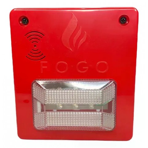 SINALIZADOR AUDIOVIS C/SIRENE 12/24V CONV 27707 PC 1