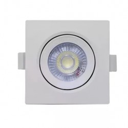 SPOT EMB.SUPER LED FOXLUX QUADRADO 5W 6500K  PC 1