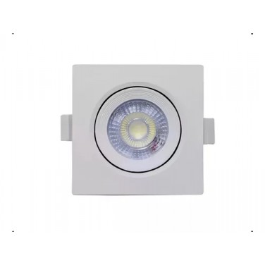 SPOT EMB.SUPER LED FOXLUX QUADRADO 5W 6500K  PC 1