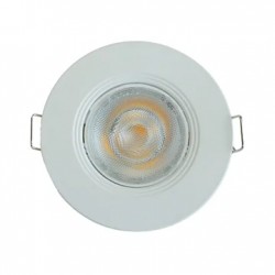 SPOT EMB.SUPER LED FOXLUX REDONDO 3W 3000K  PC 1