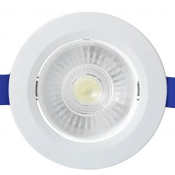 SPOT EMB.SUPER LED FOXLUX REDONDO 7W 3000K  PC 1