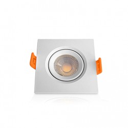 SPOT EMBUTIR QUAD SUPERLED OUROLUX BC 5W 4000K PC 1