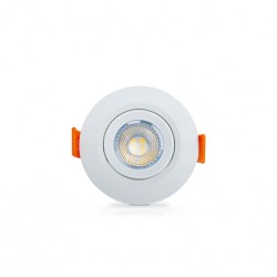 SPOT EMBUTIR RED SUPERLED OUROLUX BC 3W 3000K PC 1