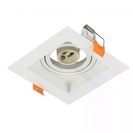 SPOT RECUADO DIRECIONAVEL GAYA MR16 BCO PC 1