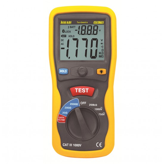 TERROMETRO DIGITAL HIKARI HTR-770 PC 1