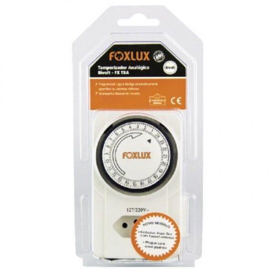 TIMER ANALOGICO FOXLUX BIV 16.01 PC 1