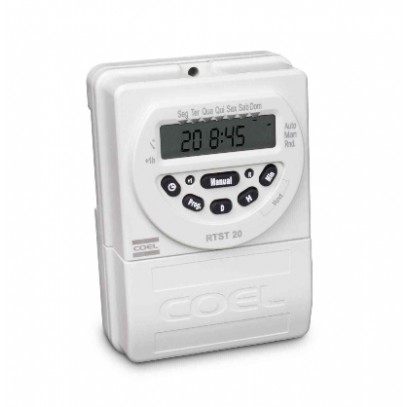 TIMER COEL DIG RTST20 100/240VCA PC 1