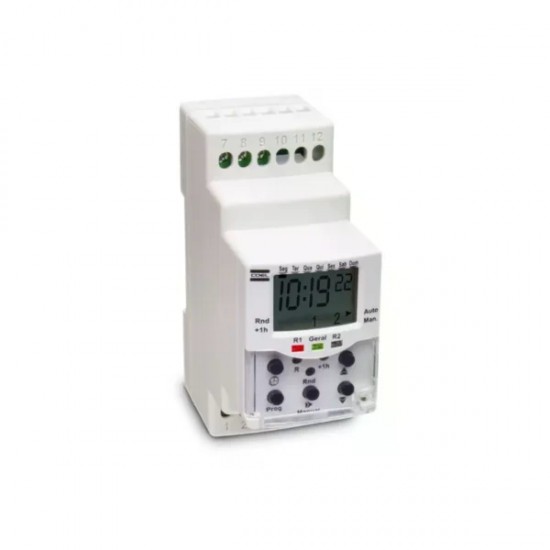 TIMER DIGITAL COEL DIN BWT40HR 100-240VCA  PC 1