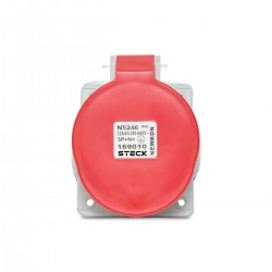 TOMADA EMB NEWKON 3P+N+T 6H 32A 380/440V VM N5246  PC 1