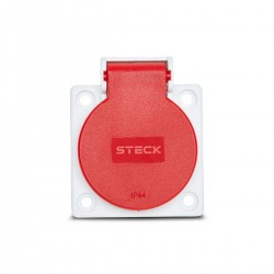 TOMADA EMB QUASAR C/TAMPA 2P+T 10A VM 250V  PC 1