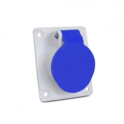 TOMADA EMBUTIR STECK 2P+T 6H 32A 200V AZ N-3246 PC 1