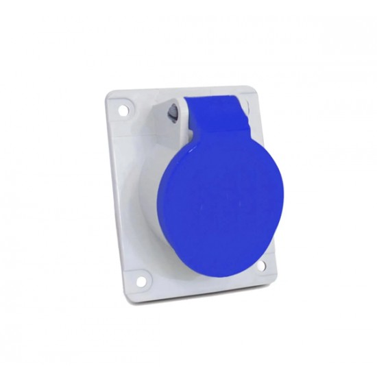 TOMADA EMBUTIR STECK 2P+T 6H 32A 200V AZ N-3246 PC 1