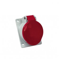 TOMADA EMBUTIR STECK 2P+T 9H 32A 380V VM N-3249 PC 1