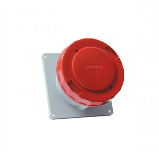 TOMADA EMBUTIR STECK 3P+T 6H 63A 380V VM N-4546 PC 1