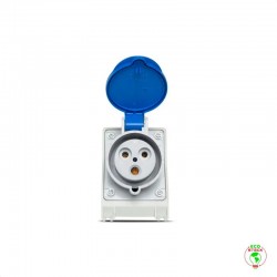 TOMADA SOB NEWKON 2P+T 32A 220V AZ 3206 6H PC 1