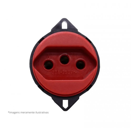 TOMADA TRANSMOBIL PISO 20A VM 24054 PC 1