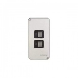 TRAMONTINA PLACA 2 RJ45 1 PC 1