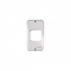 TRAMONTINA PLACA 2 TECLAS 1/2 3/4 PC 1