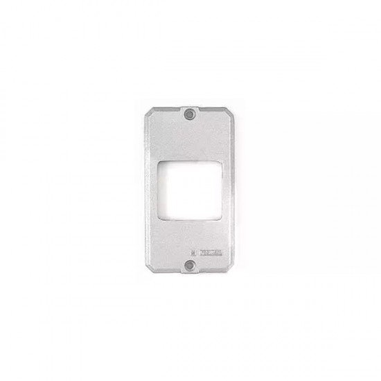 TRAMONTINA PLACA 2 TECLAS 1/2 3/4 PC 1