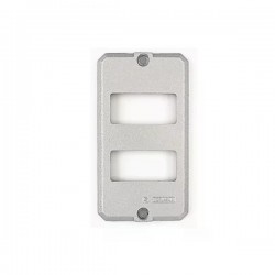 TRAMONTINA PLACA 2 TECLAS DISTANCIADAS 1/2 3/4 PC 1